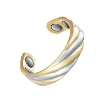 Copper Magnetic Ring for Women, Lymphatic Drainage Adjustable Ring, 3500 Gaus...