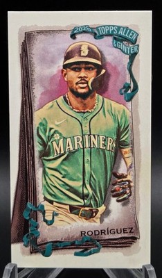 2026 Topps Allen & Ginter Julio Rodriguez Mini RIP Card Exclusive #339 ...