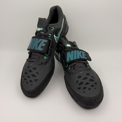 Mens Size 10.5 Nike Track & Field Shoes Zoom Rotational 6 Black Blue FZ9606-001 Amazon.com | Nike Zoom Rotational 6 Track & Field Throwing  main image 3