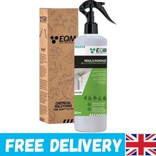 EQM - ECO-209 - Mold Remover Spray - 500 ML - Removes Damp Stains, Mold And 11.98 per litre