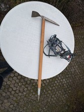 Beau et Rare piolet ancien Alpinisme FRANÇOIS SIMOND Fils chamonix Montagne Ski