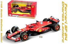 1:43 scale 2024 Ferrari SF-24 #16 Charles Leclerc Burago F1 diecast model
