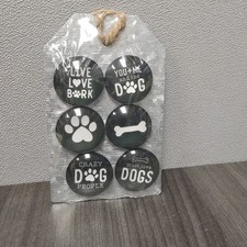 Dog Lover Magnets, Car/Truck/Refrigerator/Locker Magnets On Metal Plate New