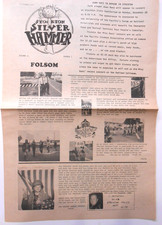 Newspaper Stockton Silver Hammer Hippie Joan Baez California FOLSOM 1970 GROOVY