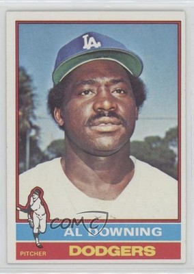 1976 Topps Al Downing #605 0c7g