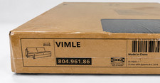 IKEA VIMLE Cover For 2 Seat Sofa Bed Section Hallarp Grey 804.961.86 Brand NEW