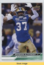 2024 Upper Deck CFL Green Brandon Alexander #11 READ 6kv