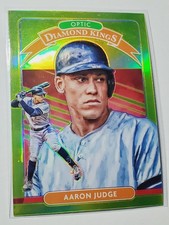 Aaron Judge  2020 Panini Donruss Optic Diamond Kings Yellow Prizm Holo #30 card