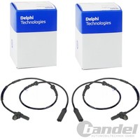 2X Delphi ABS-SENSOREN Vorne Vorne Passend FÜR BMW 5 6 7 Links+Rechts | SS20324