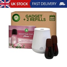 Air Wick Essential Mist Bundle Kit, Peony & Jasmine,1 Device & 2 refill (20ml),N