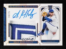 2019 Panini National Treasures Holo Gold 24/25 Sean Reid-Foley #36 Auto 03hd