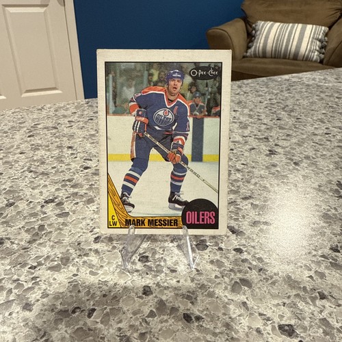 Mark Messier #112 1987 O-Pee-Chee card
