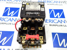Square D 8536SCO3 NEMA Size 1 3 Phase Starter 110/120 Volt Coil - Tested ST623