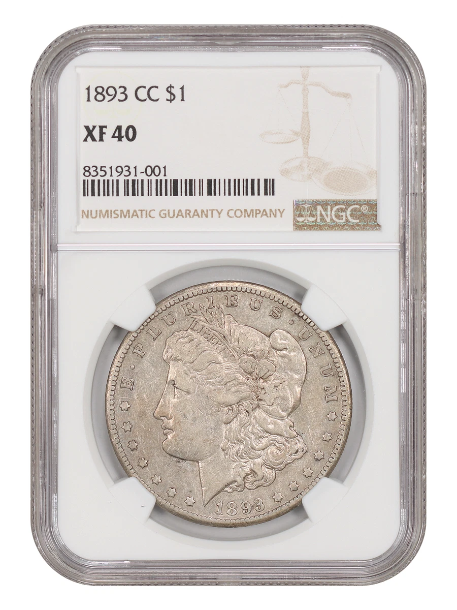 1893 Year Grade XF 40 Morgan US Dollars (1878-1921) for sale | eBay