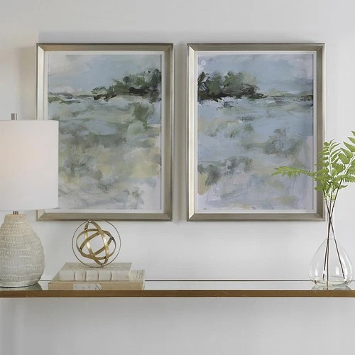 Uttermost 41454 Far Away View 27 X 21 inch Framed Prints, Set of 2 - Picture 2 of 7