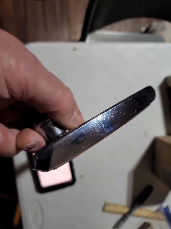 Chevrolet Blazer GMC Jimmy Suburban 1973-91 cromo puerta trasera ventana manivela 9703345 Foto 3 de 4