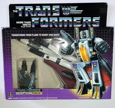 Ramjet G1 1985 TRANSFORMERS Original 100 COMPLETE w Box Unused Stickers Mib