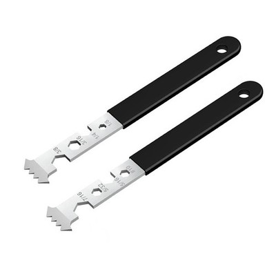 2PC Paver Removal Tool Set with Trim Puller and Hex Nut Wrench MultiTool