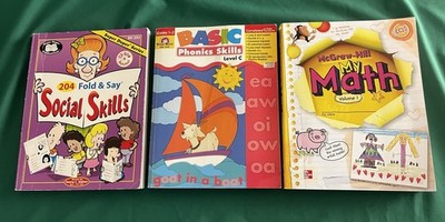 Evan-Moor Basic Phonics Skills for Grades 1-2 McGraw-Hill My Math1 Social Skills
