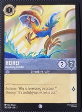 Heihei - Rambling Rooster 185/204 Archazia's Island - Lorcana