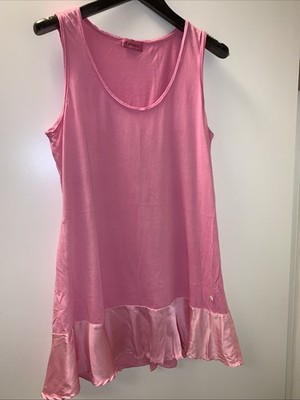 Grace Top Gr L Rosa Baumwolle Seide