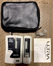 Cable Tester Model:Ultra ST-M820 RJ-11 RJ-45 Master and Remote With Case