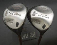 Ladies Set of 2 Callaway Great Big Bertha 11° Driver & 3W Ladies Graphite Shafts