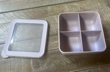 Figmint™ 28oz Snack Bento Food Storage Container Lavender Purple