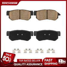 Ceramic Rear Brake Pads Set of 4 For Hyundai Sonata Santa Fe Kia Sportage D813