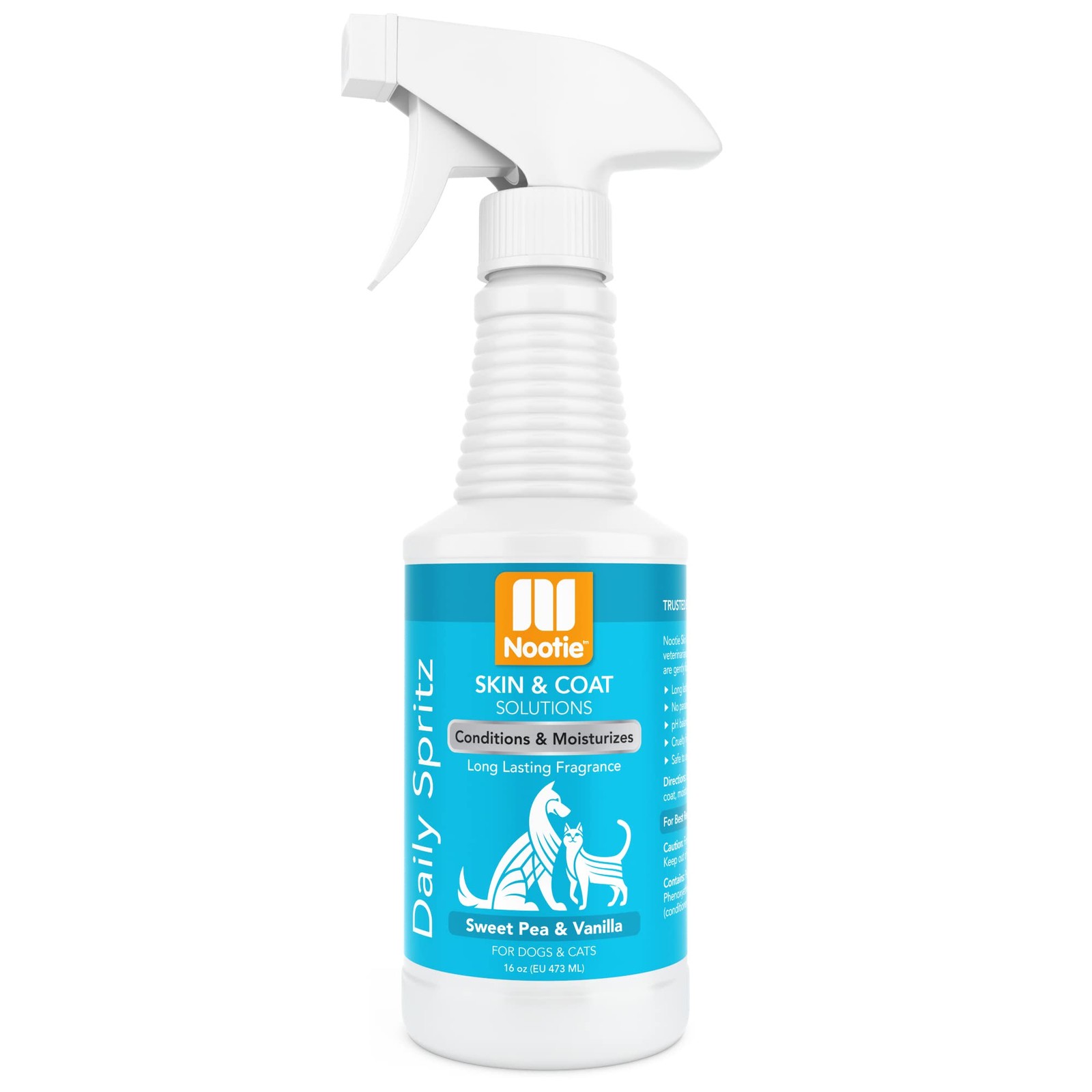Nooties Germ Fighting Daily Spritz 16oz Vanilla and Sweet Pe