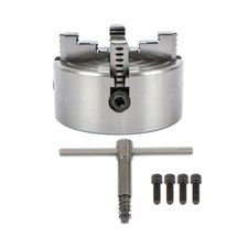 K72-125 5" 4-Jaw Chuck Reversible Jaw - Independent Lathe Wood Turning