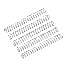 5Pcs Compression Spring 304 Stainless Steel 6mm OD 0.6mm Wire 50mm Length