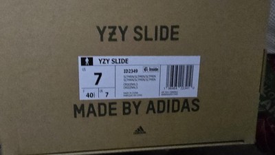 adidas Yeezy Slide Slate Marine Size 7 ID2349