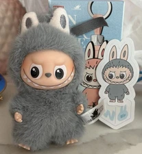 Pop Mart Pin for Love Labubu Pendant Confirmed Box Plush Keychain - A C S U W