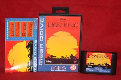 The Lion King (Sega Mega Drive PAL, 1994) CIB Complete
