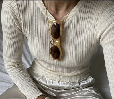 Gianfranco Ferré GFF 384 S 52 19 Vintage Sonnenbrille 90s Oval Italy Gold Muster