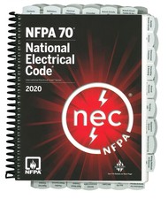 NFPA 70 National Electrical Code (NEC) 2020 Edition – Spiral Bound with EZ Tabs