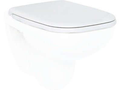 WC-Sitz Duravit D-Code Softclose, weiss für Compact WC