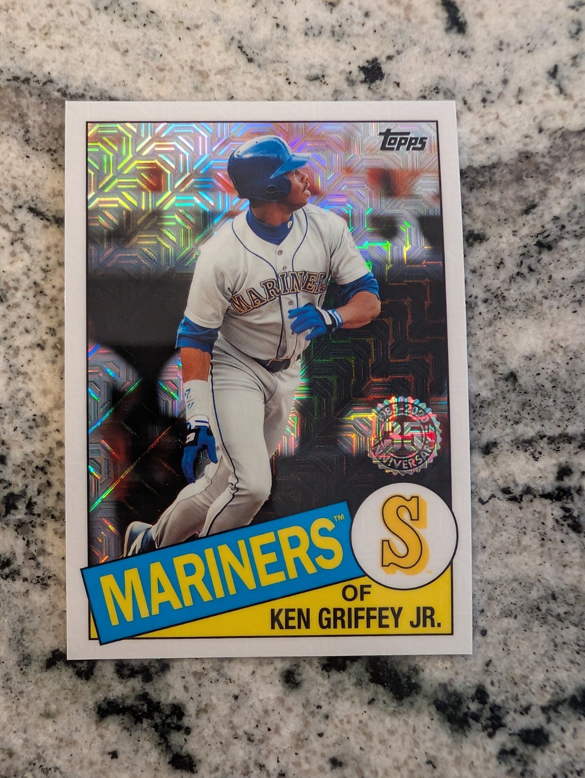 2020 Topps #85C-37 Ken Griffey Jr. 1985 Topps Chrome Silver Pack