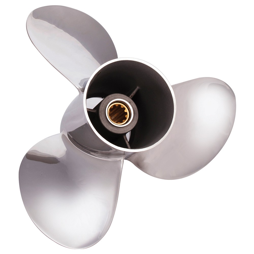 Stainless Propeller 10.125" x 13" 1979-2020 Johnson Evinrude 15-35HP 305029