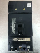 SQUARE D KAB36175, 175 AMP 3 POLE 600 VOLT CIRCUIT BREAKER, AB SEE PICS