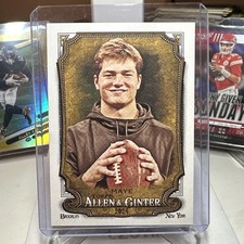 2024 Topps Allen & Ginter Drake Maye Rookie Card