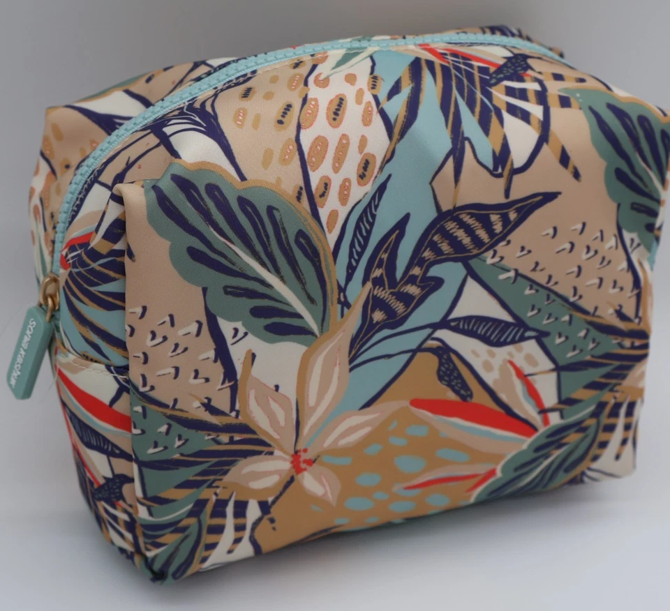 Bolso de Maquillaje Sonia Kashuk Pan Floral Nuevo sin Etiquetas Foto 3 de 3