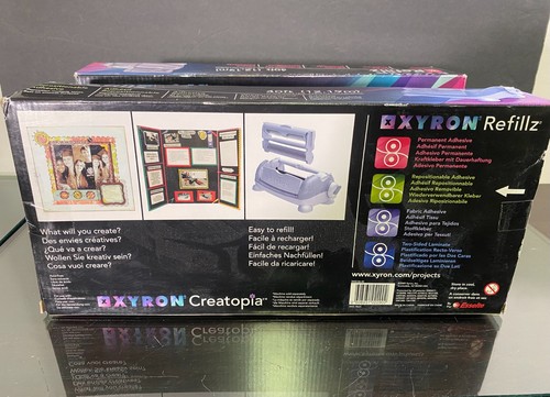 (2) Xyron Refillz 40ft x 12" Repositionable Adhesive Creatopia Refill Acid Free - Picture 3 of 6