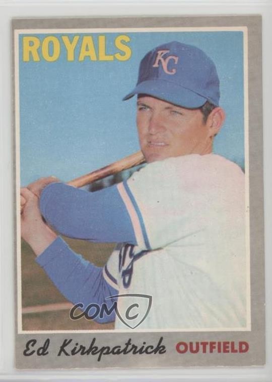 1970 O-Pee-Chee Ed Kirkpatrick #165 16ez