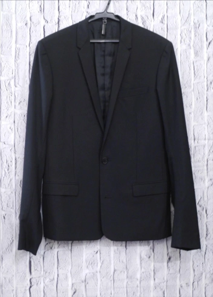 ジャケット・アウター DIOR HOMME Tailored Jacket Black wool 44 Dior Black Coats, Jackets & Vests Wool Outer Shell for Men for
