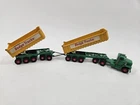 Matchbox King Size K16 Dodge Tractor w/ Twin Tipper Trailers Lesney Die Cast  B