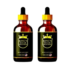 (2-Pack) Kings Sugar Defender Drops, King's SugarDefender Blood Support Drops