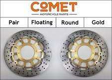 Honda CBR 600 F 2001-2007 [Coppia Dischi Freno Anteriori Comet Serie RF Oro]