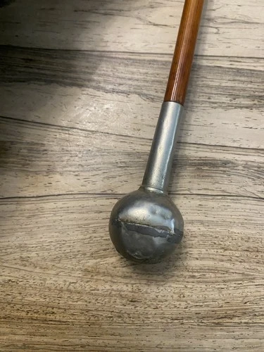 WW2 Military Swagger Stick - Ball Top - Bedfordshire and Hertfordshire Regiment